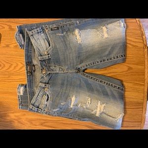 Silver skinny jeans 😻